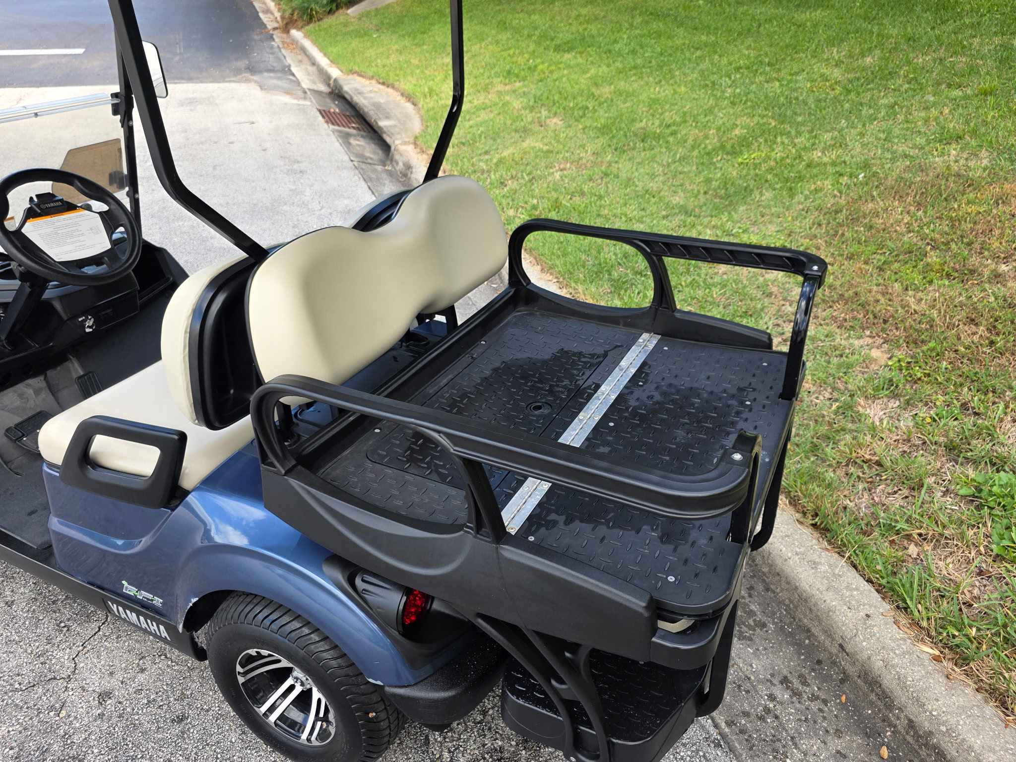 4-Passenger Gas Golf Cart - Interior View