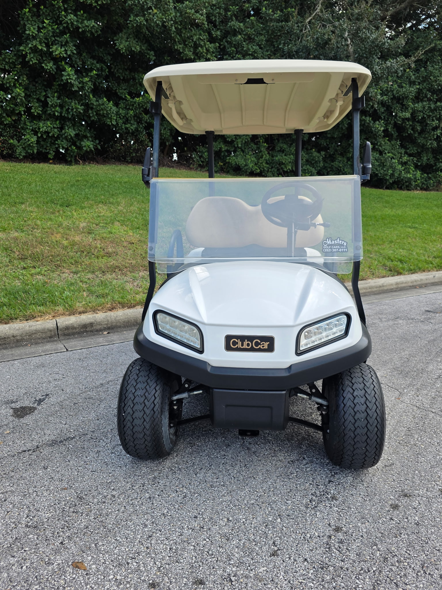 2-Passenger Gas Golf Cart - Driver Side